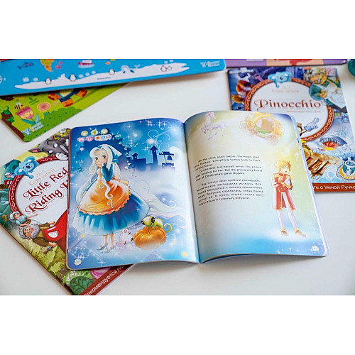 Книга English 200 words сезон 1,2 с интерактивной способностью Smart Koala, 2шт