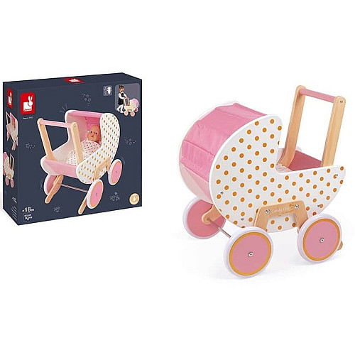 Тележка Janod Candy Chic для кукол