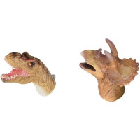 Ігровий набір Same Toy Пальчиковий театр Тиранозавр та Трицератопс, 2шт