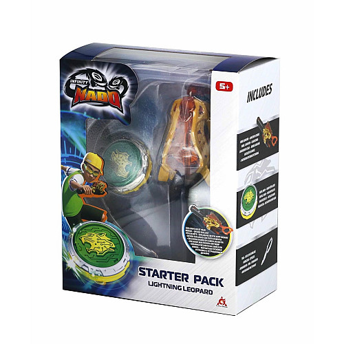 Дзиґа Infinity Nado VI Starter Pack Сліпучий Леопард (Lighting Leopard)