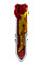 Дзиґа Infinity Nado VI Flaming Pack Палаючий Бойовий Ведмідь (Blazing War Bear)