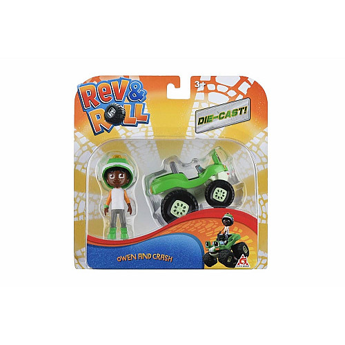 Игровой набор Rev&Roll DieCast Овен и Краш
