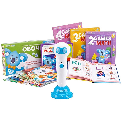 Ручка інтерактивна Smart Koala з книгами English, Математика, Додатками