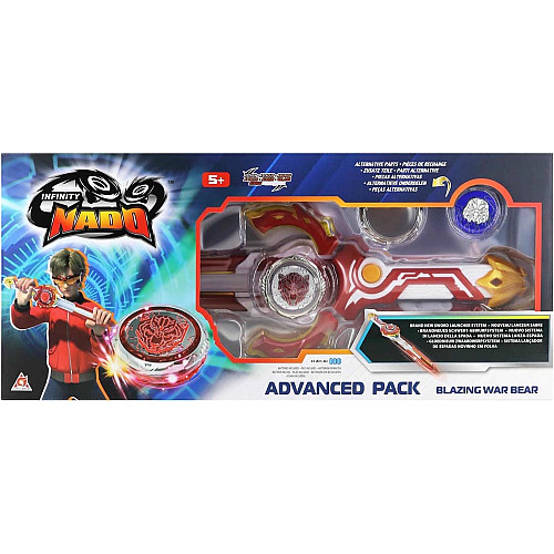 Волчок Infinity Nado VI Advanced Pack Горящий Боевой Медведь (Blazing War Bear)