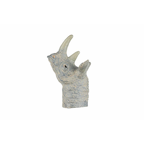 Игровой набор Same Toy Пальчиковый театр Носорог и Слон, 2шт