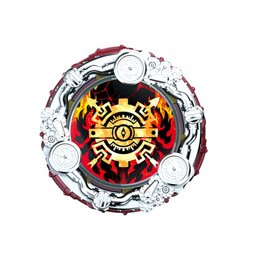 Набір Infinity Nado VII Power Battle Set Громовий Мисливець Тіней і Вогняне Колесо Вибуху (Thunder Shadow Hunter vs Fiery Blast Wheel)