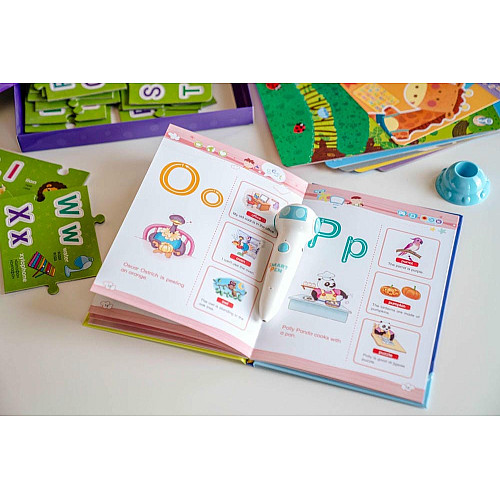 Книга English Alphabet з інтерактивною здатністю Smart Koala