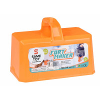 Игровой набор Same Toy 2в1 Fort Maker оранжевый