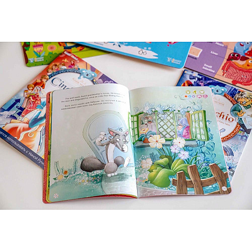 Книга English 200 words сезон 1,2 с интерактивной способностью Smart Koala, 2шт