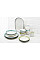 Салатник ARDESTO Siena, 11.5см, фарфор, бело-зеленый