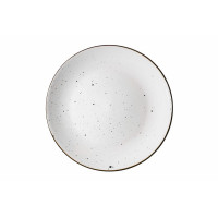 Тарілка десертна ARDESTO Bagheria Bright white, 19см, кераміка, білий