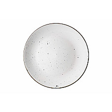 Тарілка десертна ARDESTO Bagheria Bright white, 19см, кераміка, білий