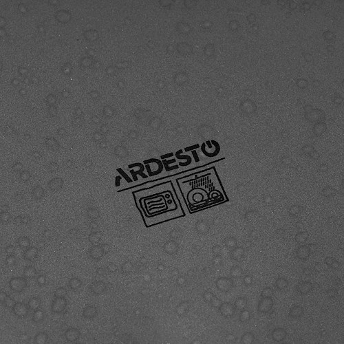 Тарілка супова ARDESTO Trento, 21.5см, кераміка, сірий