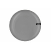 Тарілка десертна ARDESTO  Cremona Dusty grey, 19см, кераміка, сірий