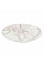 Тарелка десертная ARDESTO Sparkle, 19см, фарфор, многоцветный