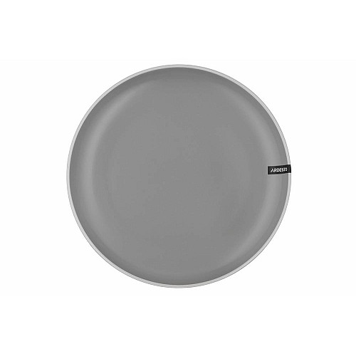 Тарелка обеденная ARDESTO Cremona Dusty grey, 26см, керамика, серый
