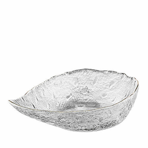 Салатник ARDESTO Leaf, 17.5см, скло, прозорий