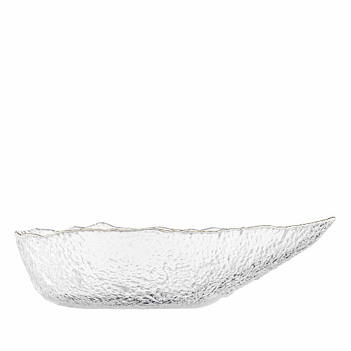 Салатник ARDESTO Leaf, 21.5см, скло, прозорий
