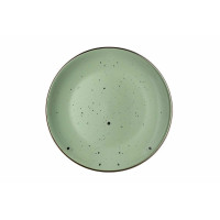 Тарілка обідня ARDESTO Bagheria Pastel green, 26см, кераміка, зелений