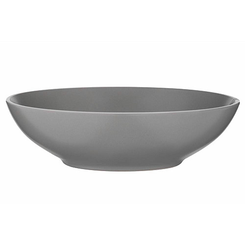 Тарілка супова ARDESTO  Cremona Dusty grey, 20см, кераміка, сірий