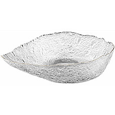 Салатник ARDESTO Leaf, 21.5см, скло, прозорий