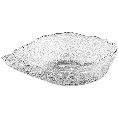 Салатник ARDESTO Leaf, 21.5см, скло, прозорий