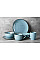 Тарелка десертная ARDESTO Bagheria Misty blue, 19см, керамика, синий