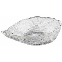 Салатник ARDESTO Leaf, 17.5см, скло, прозорий