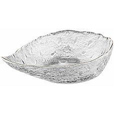 Салатник ARDESTO Leaf, 17.5см, скло, прозорий