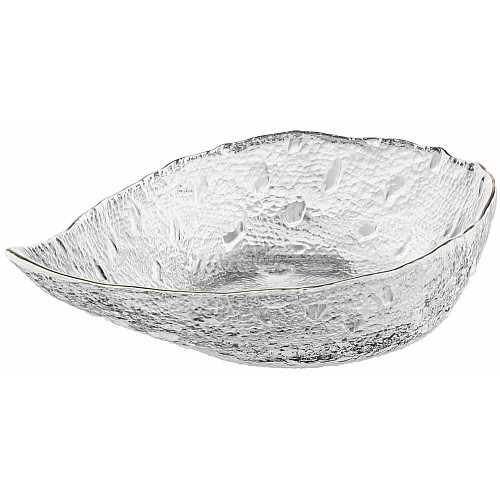 Салатник ARDESTO Leaf, 17.5см, скло, прозорий