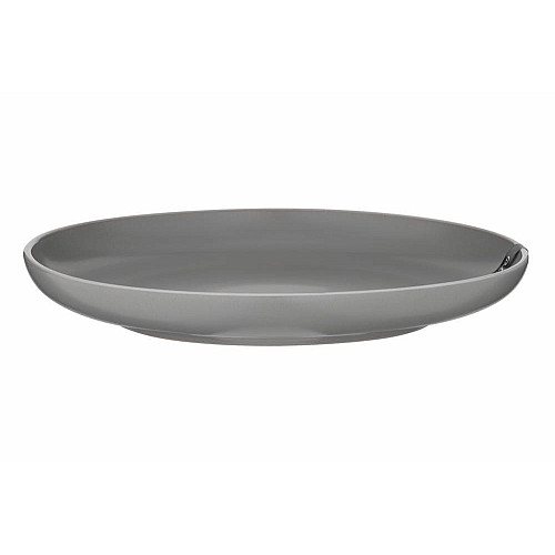 Тарелка десертная ARDESTO Cremona Dusty grey, 19см, керамика, серый