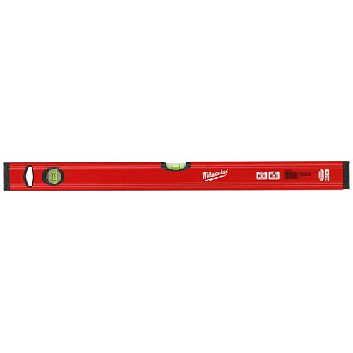 Уровень Milwaukee Slim Box, 60см, 2 капсулы, магнитный, алюминиевый корпус