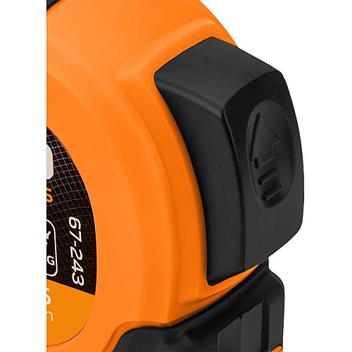 Рулетка Neo Tools Super Black, 5мx25мм, с фиксатором сматывания, магнит