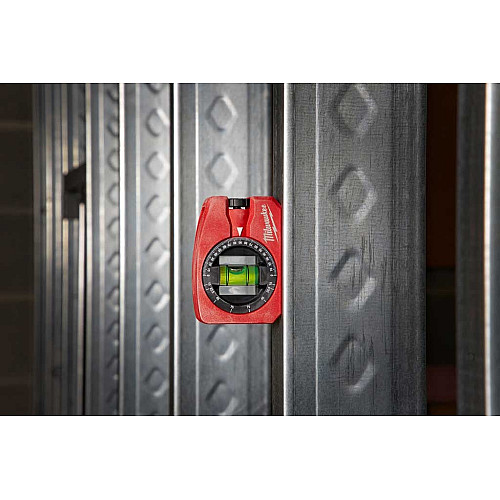Рівень Milwaukee MiniBox, 7.8см, 1 капсула, 360° магнітний, алюмінієвий корпус