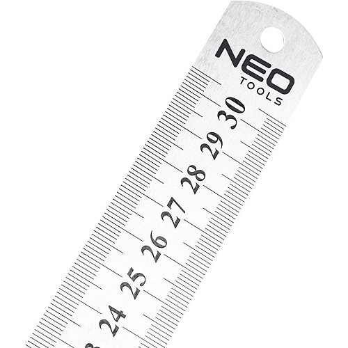 Лінійка Neo Tools, нержавіюча сталь, 300мм