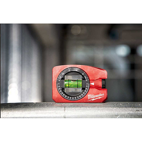 Рівень Milwaukee MiniBox, 7.8см, 1 капсула, 360° магнітний, алюмінієвий корпус