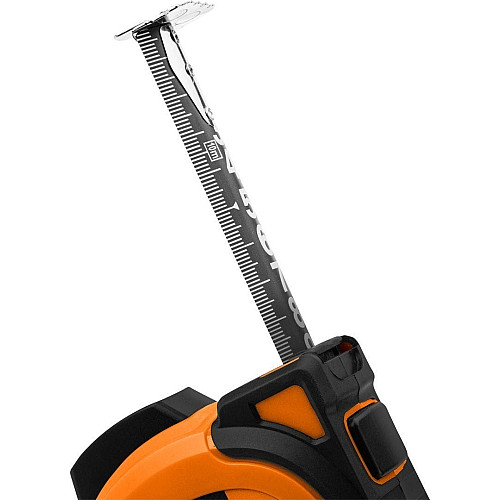 Рулетка Neo Tools Super Black, 5мx25мм, с фиксатором сматывания, магнит