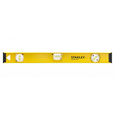 Рівень Stanley PRO 180, алюмінієвий, 60см, 3 капсули (1 поворотна на 180°)
