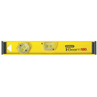 Рівень Stanley PRO 180, алюмінієвий, 40см, 3 капсули (1 поворотна на 180°)