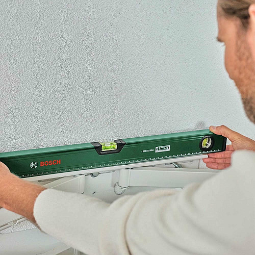 Рівень Bosch, 60см, 2 капсули, алюмінієвий