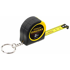 Рулетка Stanley FATMAX, 2м, 13мм, корпус двокомпонентний/гумовий