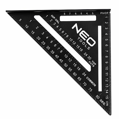 Кутник Neo Tools, 18.3x18.3x2.2см, алюміній