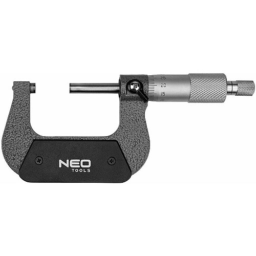 Микрометр Neo Tools с верньером 25-50мм, ±0.01мм/м
