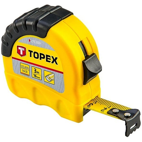 Рулетка TOPEX, 3мх16мм