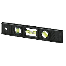 Рівень Stanley Torpedo, 20см, 3 капсули, ABS-пластик