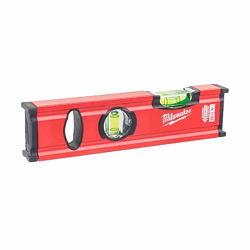 Рівень Milwaukee Slim 20, 20см, 2 капсули, алюмінієвий корпус