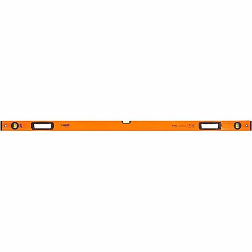 Уровень Neo Tools S 400 алюминиевый, 150см, 3 капсулы, 2 отверстия для рук