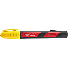 Маркер Milwaukee InkZAll LP, водостойкий, ультрафиолетовый, желтый