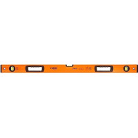 Уровень Neo Tools S 400 алюминиевый, 100см, 3 капсулы, 2 отверстия для рук