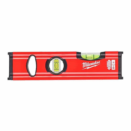 Рівень Milwaukee Slim 20, 20см, 2 капсули, алюмінієвий корпус